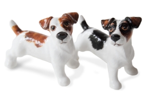Jack Russell Cruet Set
