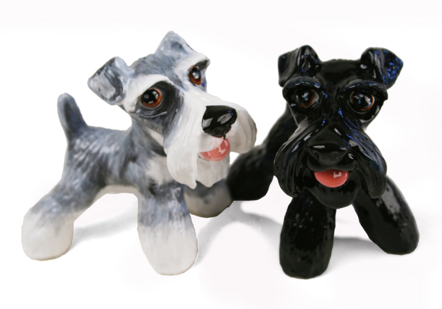 Schnauzer Cruet Set