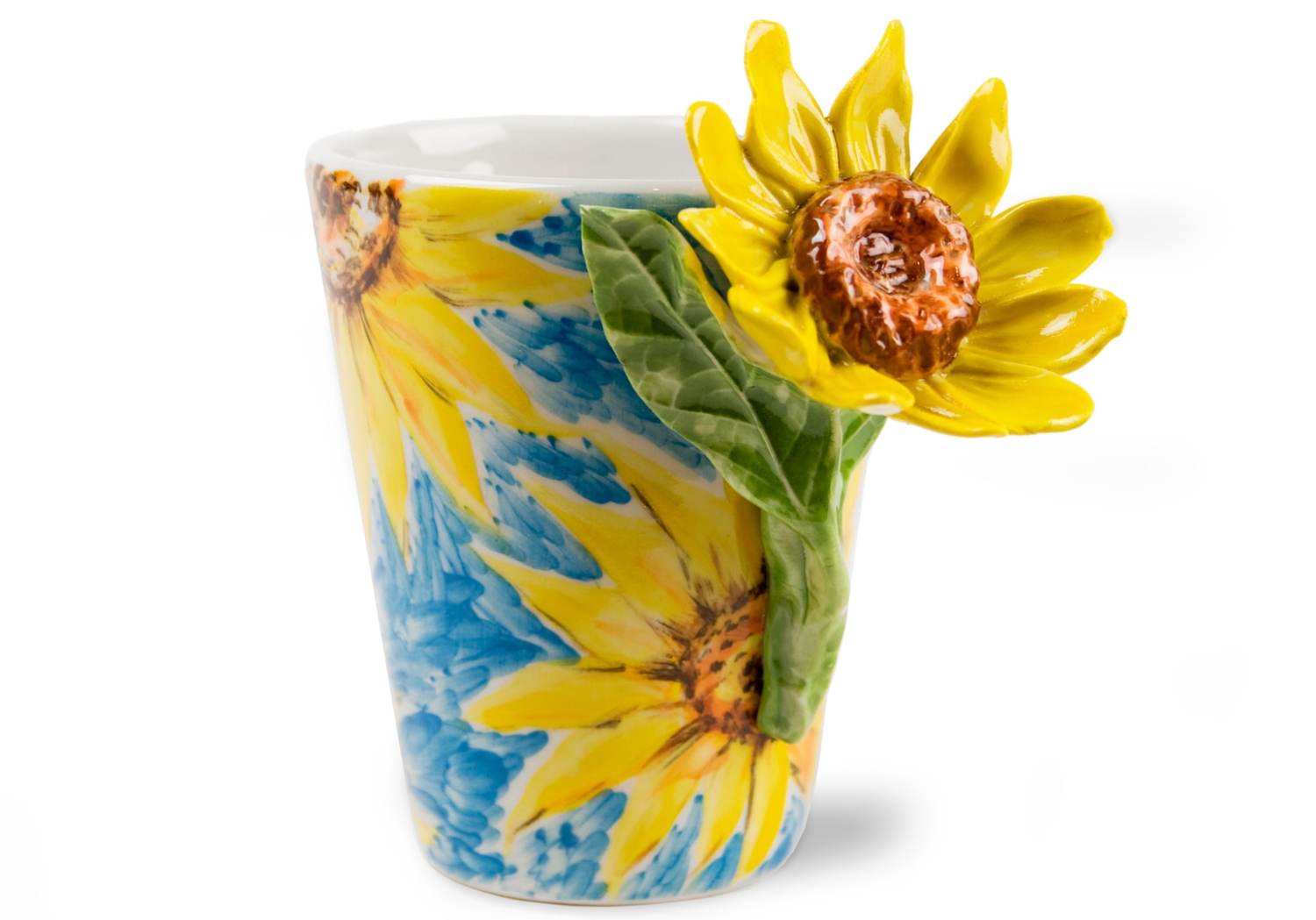 Sunflower Coffee Mug World Famous Handmade Coffee Mugs