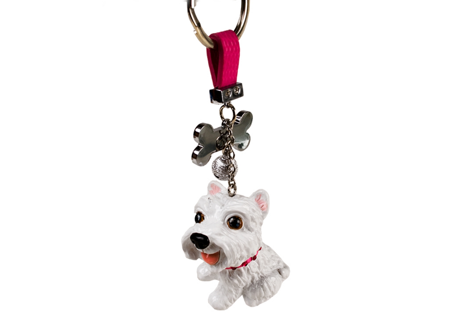 West Highland Terrier Key Ring