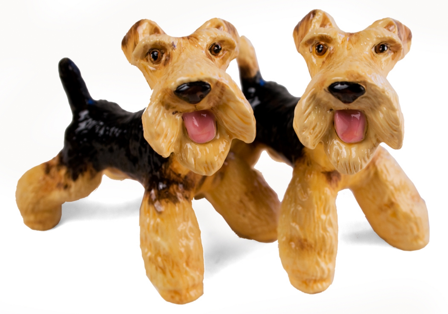 Wire Hair Fox Terrier Cruet Set