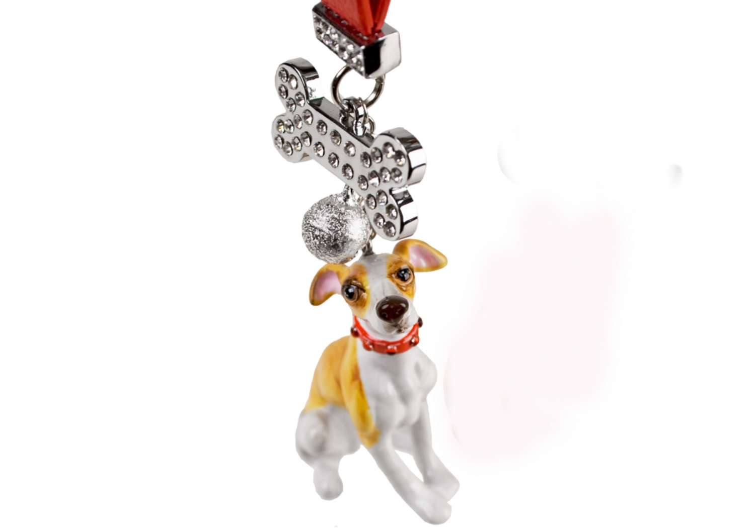 Whippet Key Ring