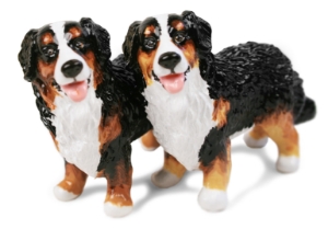 Bernese Mountain Dog Cruet Set