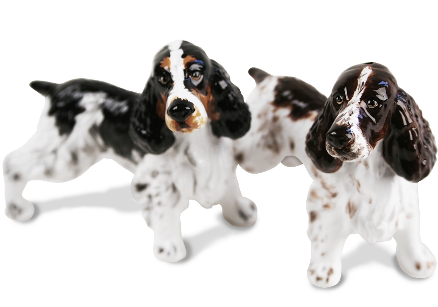 English Springer Spaniel Cruet Set