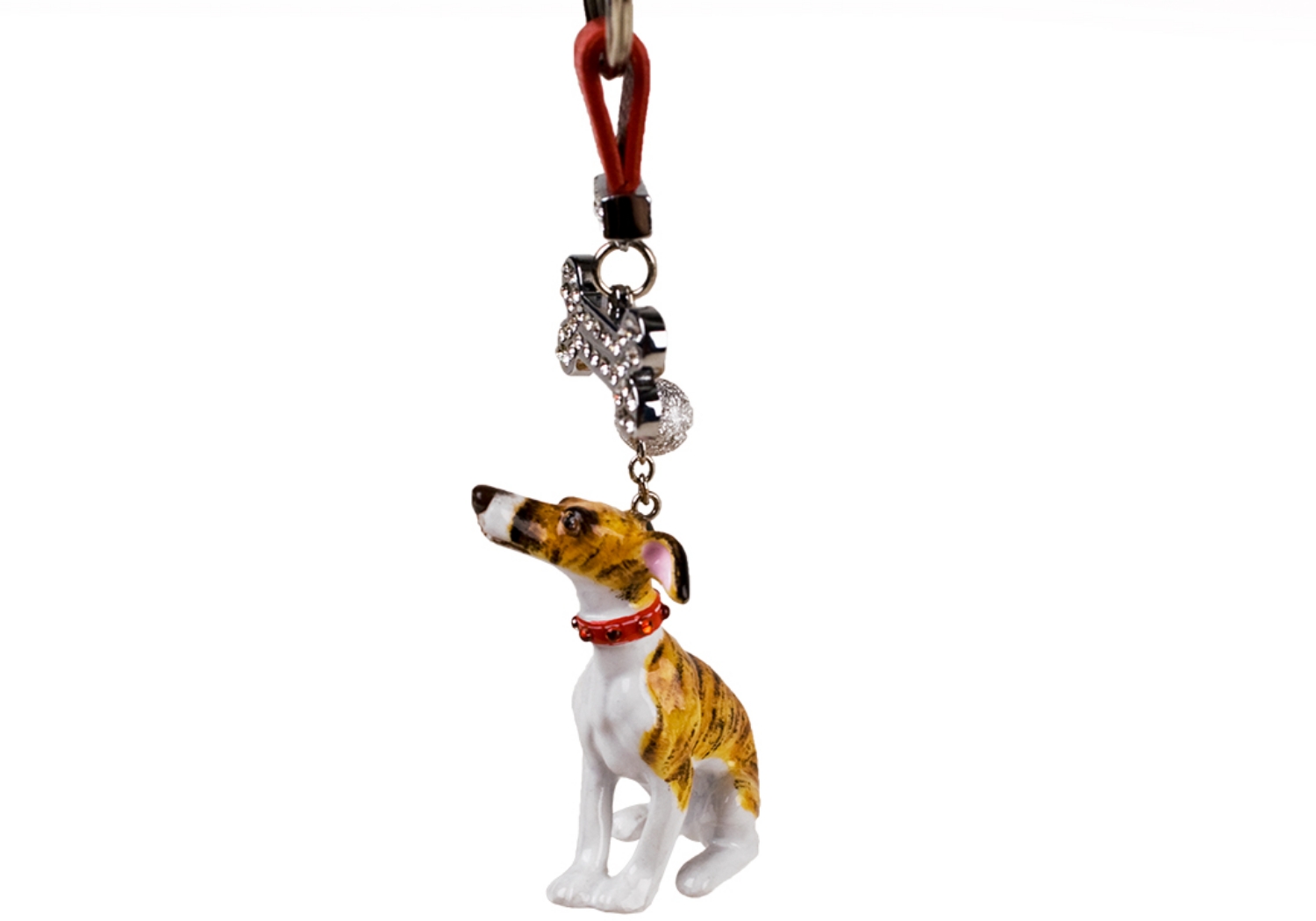 Whippet Key Ring