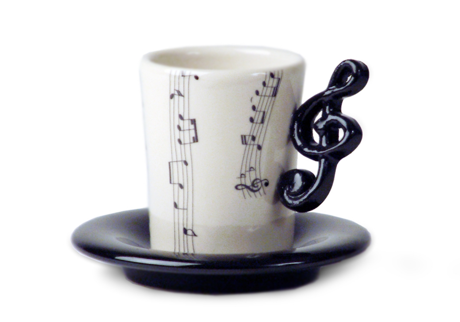 Treble Clef Espresso Cup