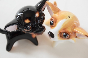 Chihuahua Cruet Set