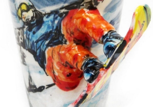 Snowboard Coffee Mug