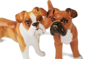 Boxer Cruet Set