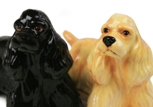 American Cocker Spaniel Cruet Set