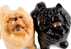 Chow Chow Cruet Set
