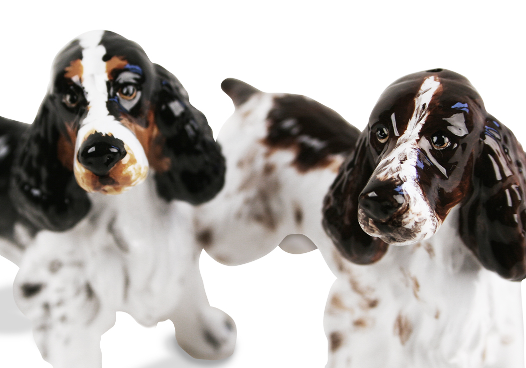 English Springer Spaniel Cruet Set | World Famous Handmade Coffee Mugs