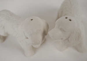 Newfoundland Unpainted Cruet Set