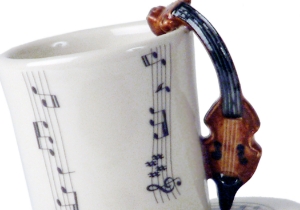 Violin Espresso Cup