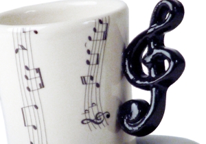 Treble Clef Espresso Cup